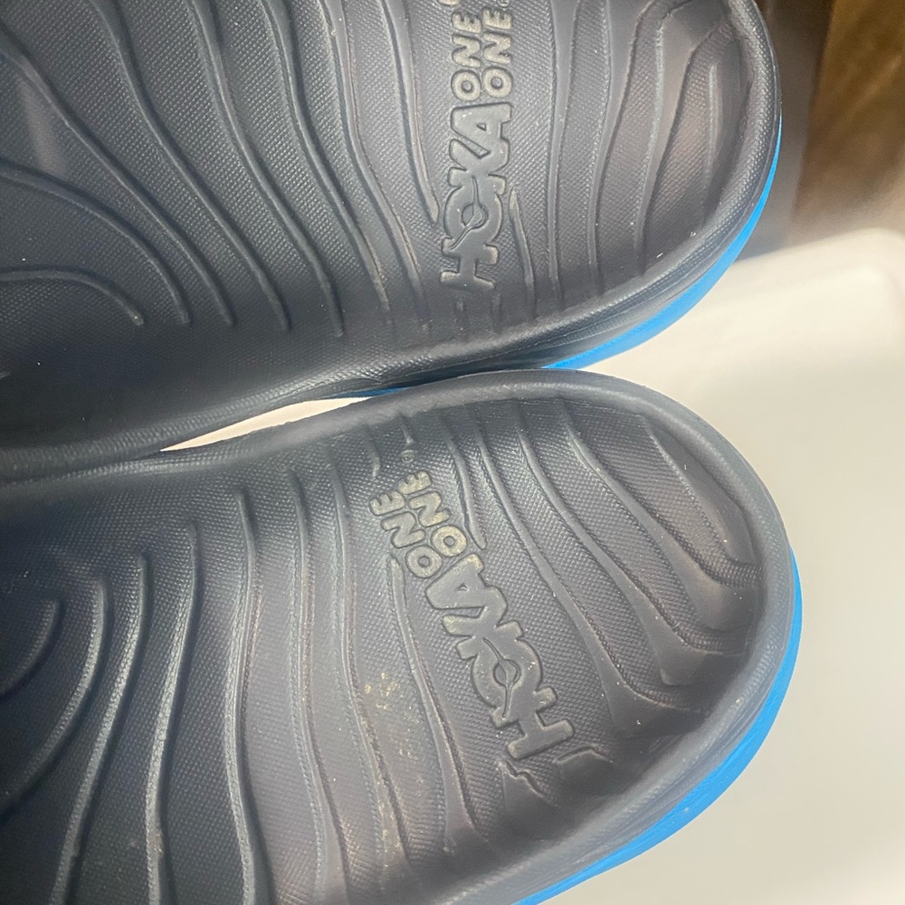 Hoka One One Ora Recovery Slip On Sandals Sz 10 - Picture 4 of 12